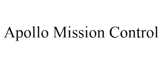 APOLLO MISSION CONTROL