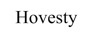 HOVESTY