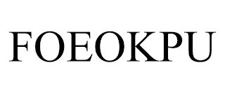 FOEOKPU