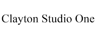 CLAYTON STUDIO ONE