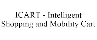 ICART - INTELLIGENT SHOPPING AND MOBILITY CART