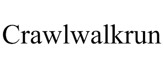 CRAWLWALKRUN