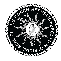 U.N. OFFICIAL SEAL OF THE CONCH REPUBLIC 1982