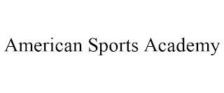 AMERICAN SPORTS ACADEMY