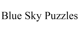 BLUE SKY PUZZLES