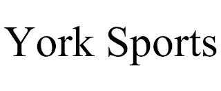 YORK SPORTS