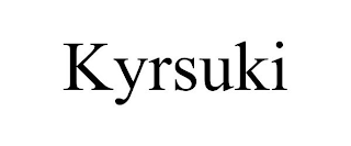 KYRSUKI