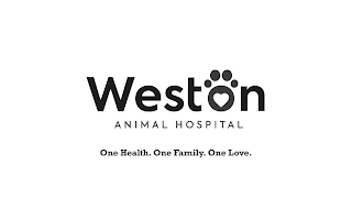 WESTON ANIMAL HOSPITAL ONE HEALTH. ONE FAMILY. ONE LOVE.