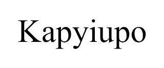 KAPYIUPO