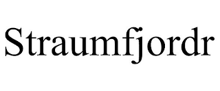 STRAUMFJORDR