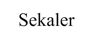 SEKALER