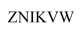 ZNIKVW