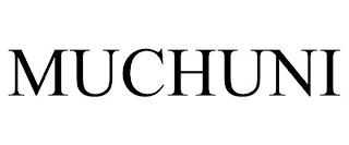 MUCHUNI