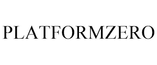 PLATFORMZERO