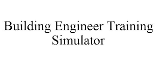 BUILDING ENGINEER TRAINING SIMULATOR