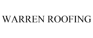 WARREN ROOFING