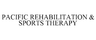 PACIFIC REHABILITATION & SPORTS THERAPY