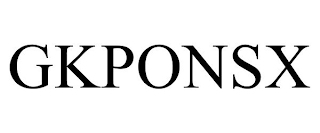 GKPONSX
