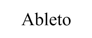 ABLETO