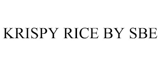 KRISPY RICE BY SBE