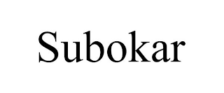 SUBOKAR