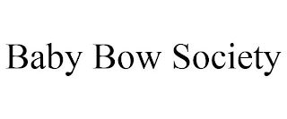 BABY BOW SOCIETY