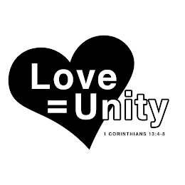 LOVE = UNITY 1 CORINTHIANS 13:4-8