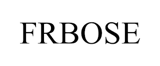 FRBOSE