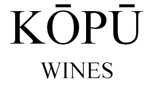 KOPU WINES