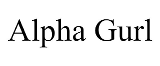 ALPHA GURL