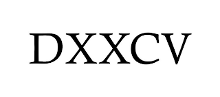 DXXCV