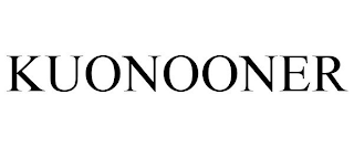 KUONOONER