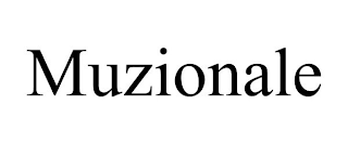 MUZIONALE