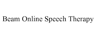 BEAM ONLINE SPEECH THERAPY