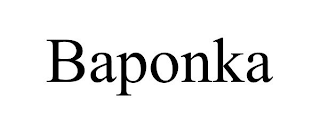 BAPONKA