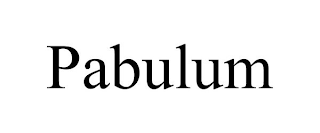 PABULUM