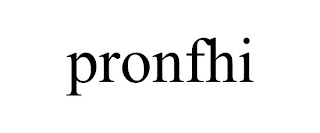 PRONFHI