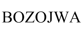 BOZOJWA