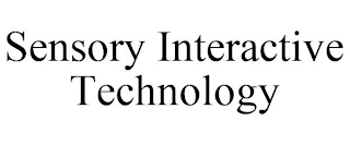 SENSORY INTERACTIVE TECHNOLOGY