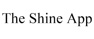 THE SHINE APP