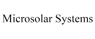 MICROSOLAR SYSTEMS