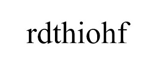 RDTHIOHF