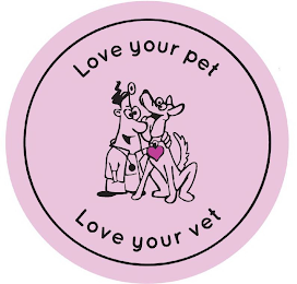 LOVE YOUR PET LOVE YOUR VET