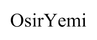 OSIRYEMI