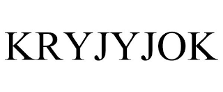 KRYJYJOK