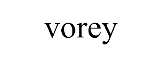 VOREY