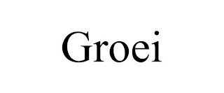 GROEI