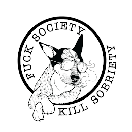 FUCK SOCIETY KILL SOBRIETY