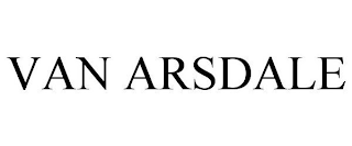VAN ARSDALE