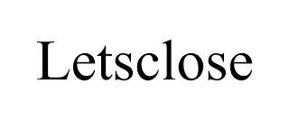 LETSCLOSE